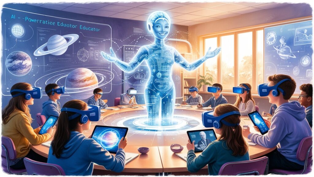 What If AI Became the Primary Educator 2025