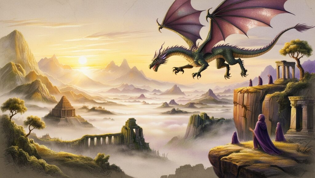 What If Dragons Once Ruled Ancient Earth?