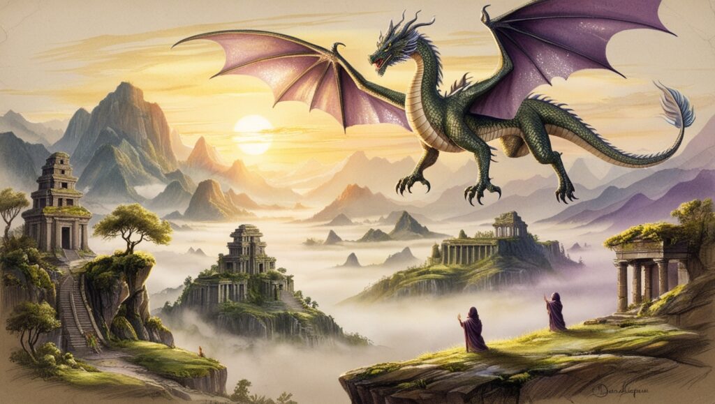 What If Dragons Once Ruled Ancient Earth?