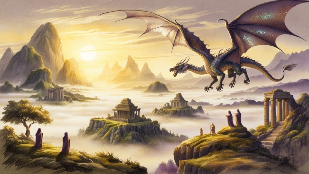 What If Dragons Once Ruled Ancient Earth?