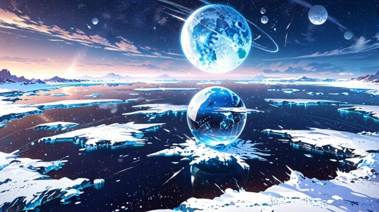 Can Frozen Water Exist Beyond Our Solar System?