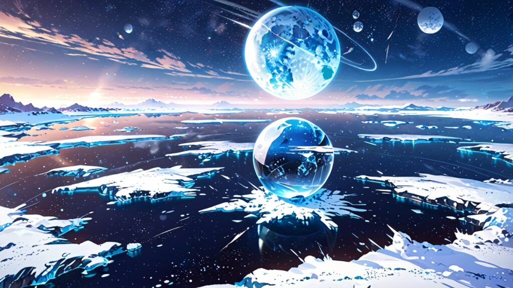 Can Frozen Water Exist Beyond Our Solar System?