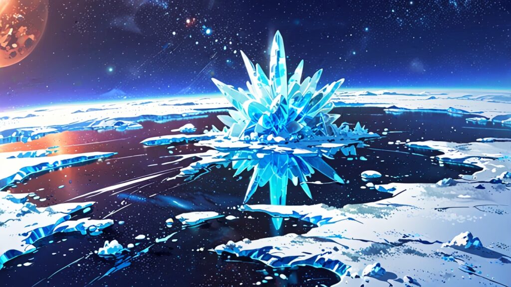 Can Frozen Water Exist Beyond Our Solar System?