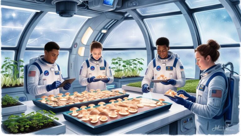 Can Mushrooms Grow in Space Environments?