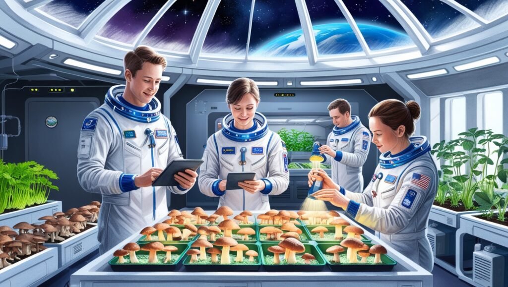 Can Mushrooms Grow in Space Environments?