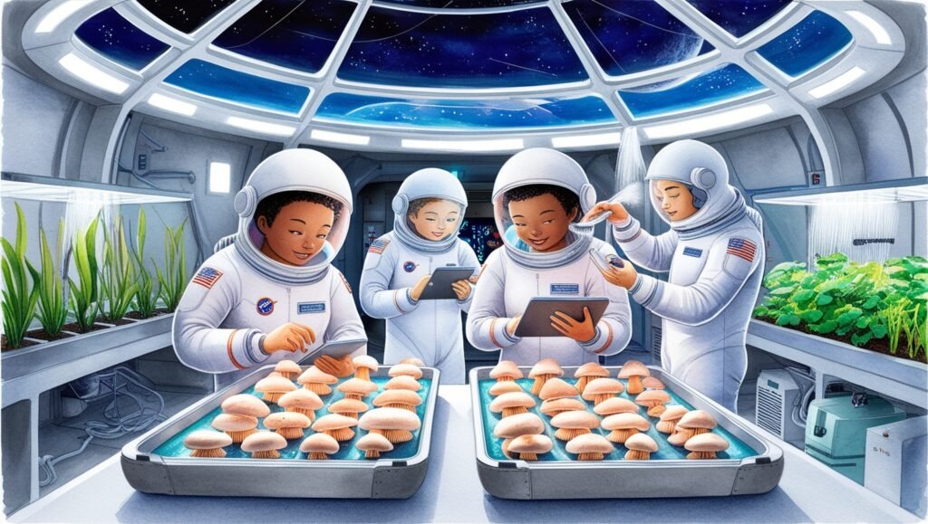 Can Mushrooms Grow in Space Environments?