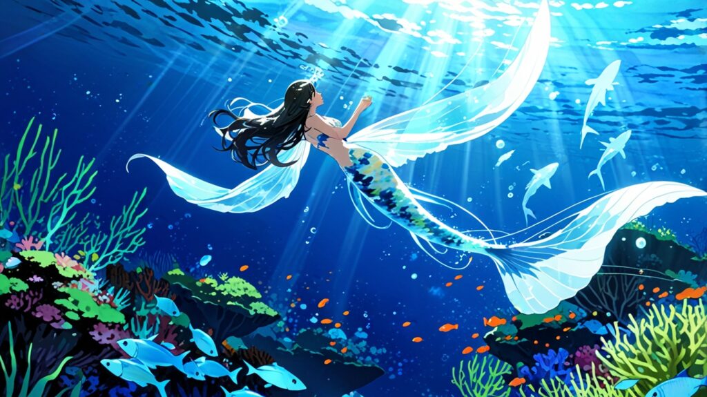 What If Mermaids Really Lived in the Deep Sea?