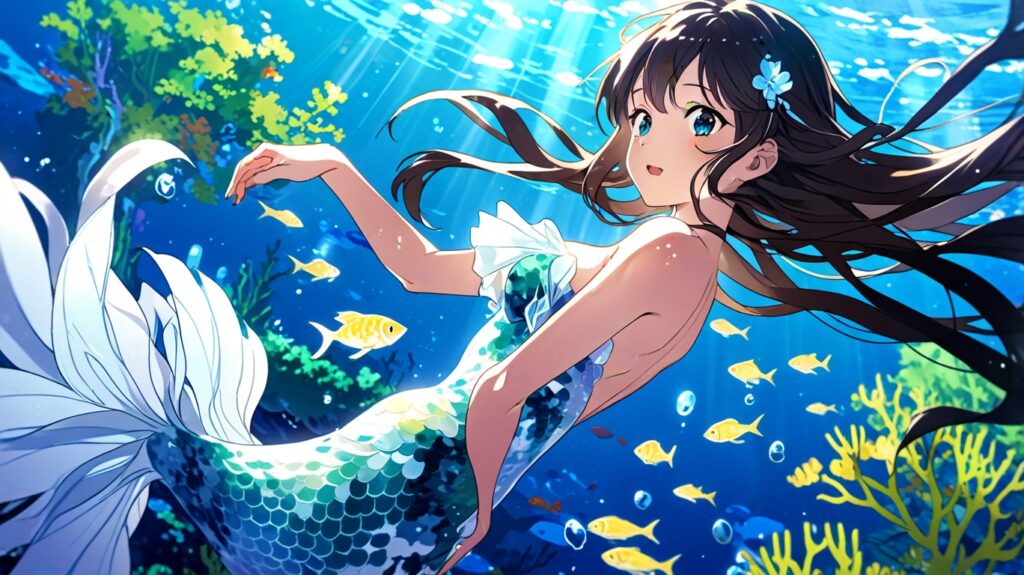 What If Mermaids Really Lived in the Deep Sea?