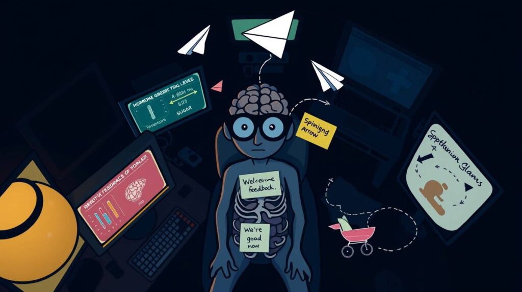How do hormones regulate feedback mechanisms?