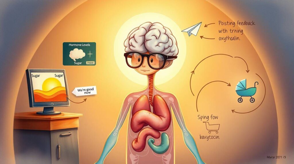 How do hormones regulate feedback mechanisms?