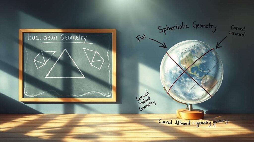 What makes non-Euclidean geometry so different?