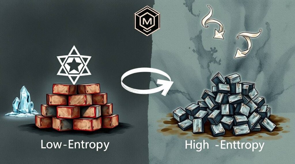 How does entropy relate to spontaneous reactions?