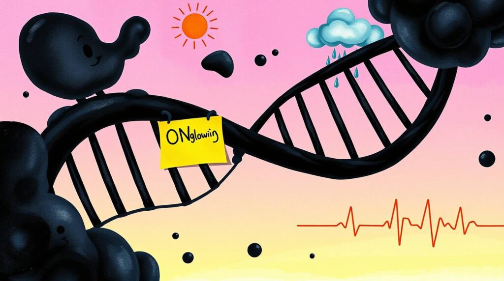 How does epigenetics influence gene expression?