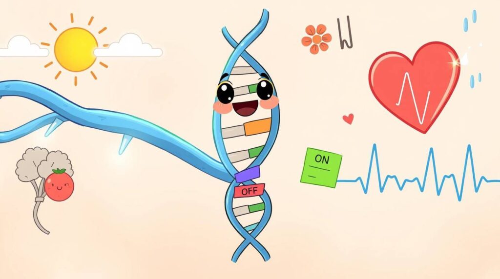 How does epigenetics influence gene expression?