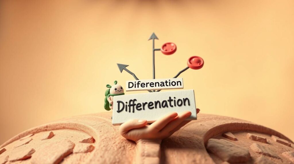 How do stem cells differentiate into specific cells?
