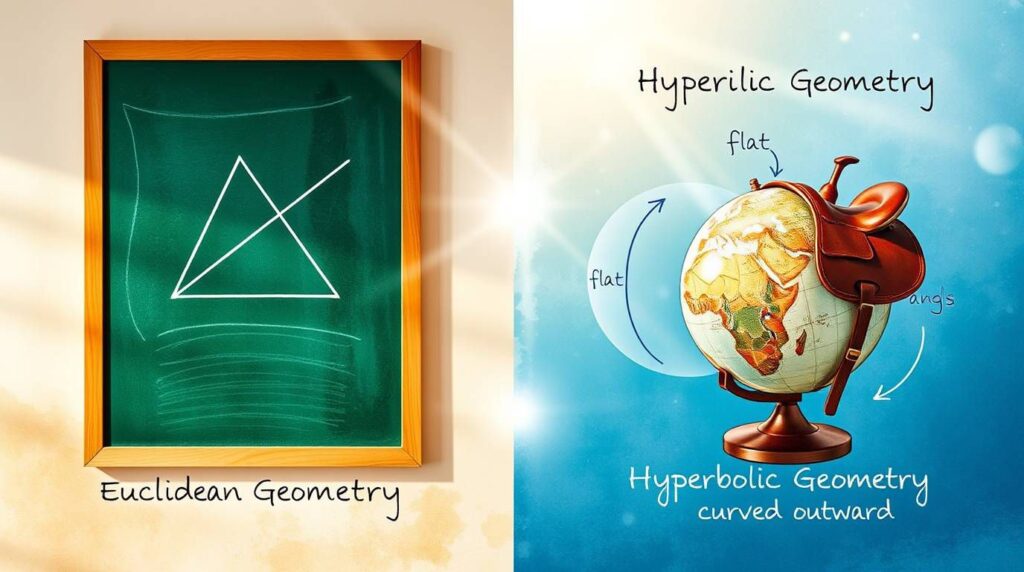 What makes non-Euclidean geometry so different?