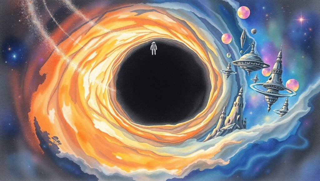 What if Black Holes Lead to Other Worlds?