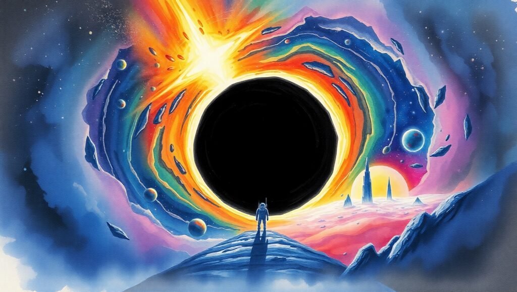 What if Black Holes Lead to Other Worlds?
