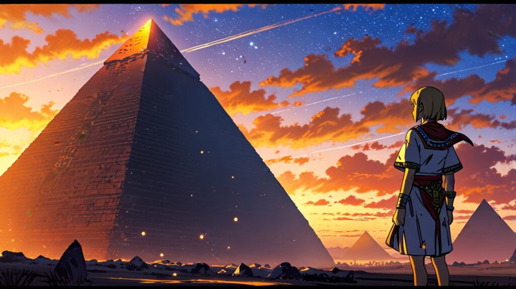 What if unknown forces built the pyramids?