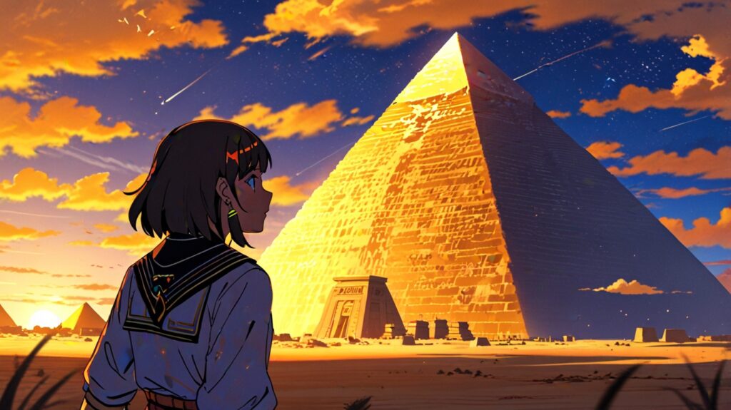 What if unknown forces built the pyramids?