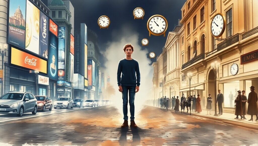 What if Time Slips Reveal Other Worlds?
