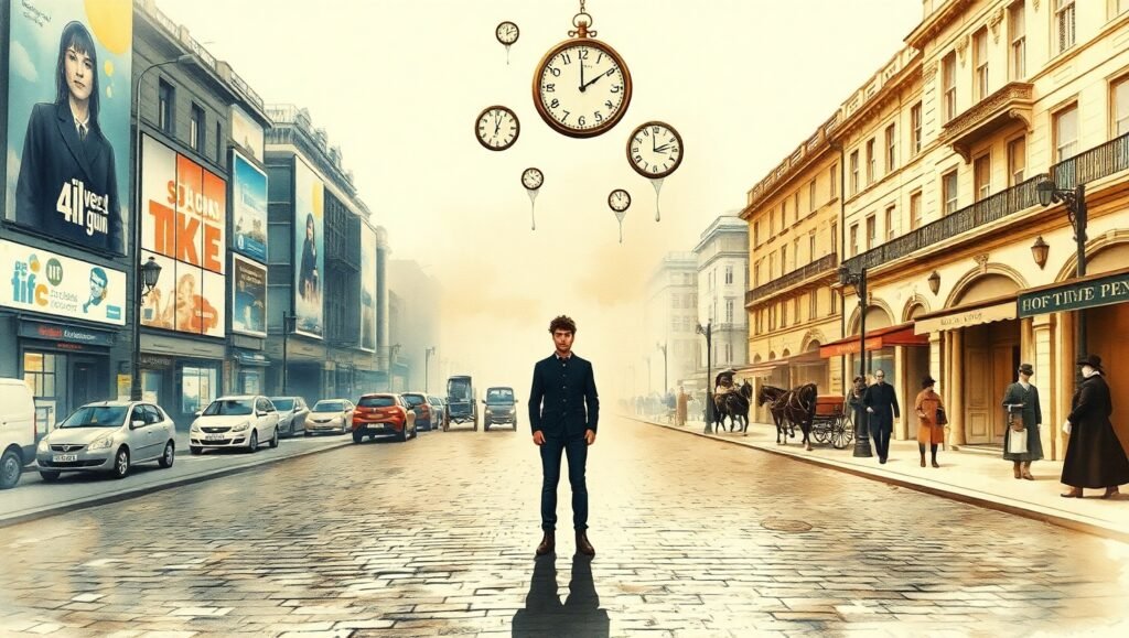 What if Time Slips Reveal Other Worlds?