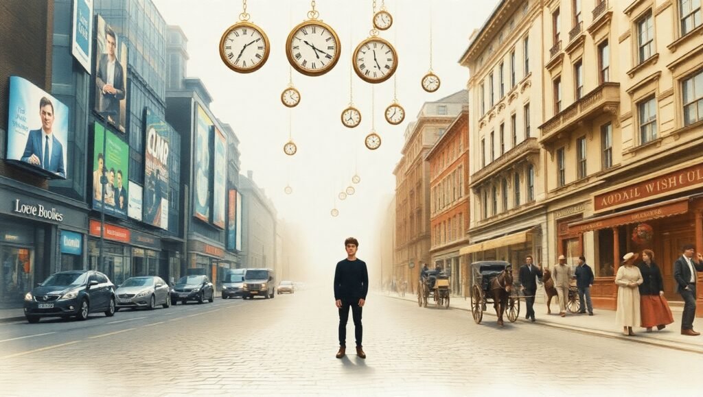 What if Time Slips Reveal Other Worlds?