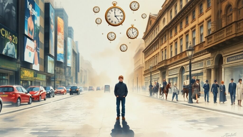 What if Time Slips Reveal Other Worlds?