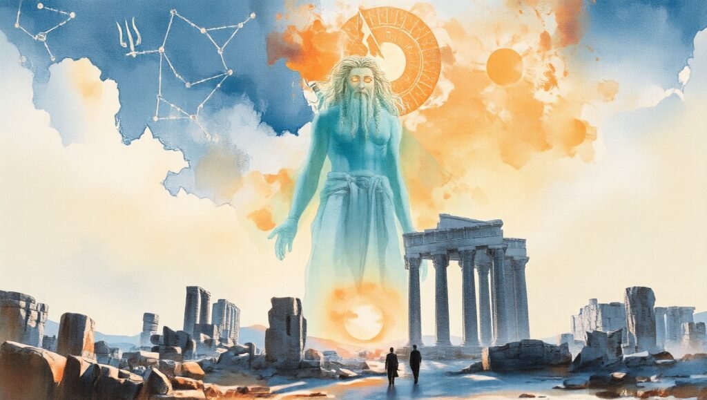 ancient gods real, immortal beings, mythology truth, real ancient deities, ancient immortals, gods walked among us