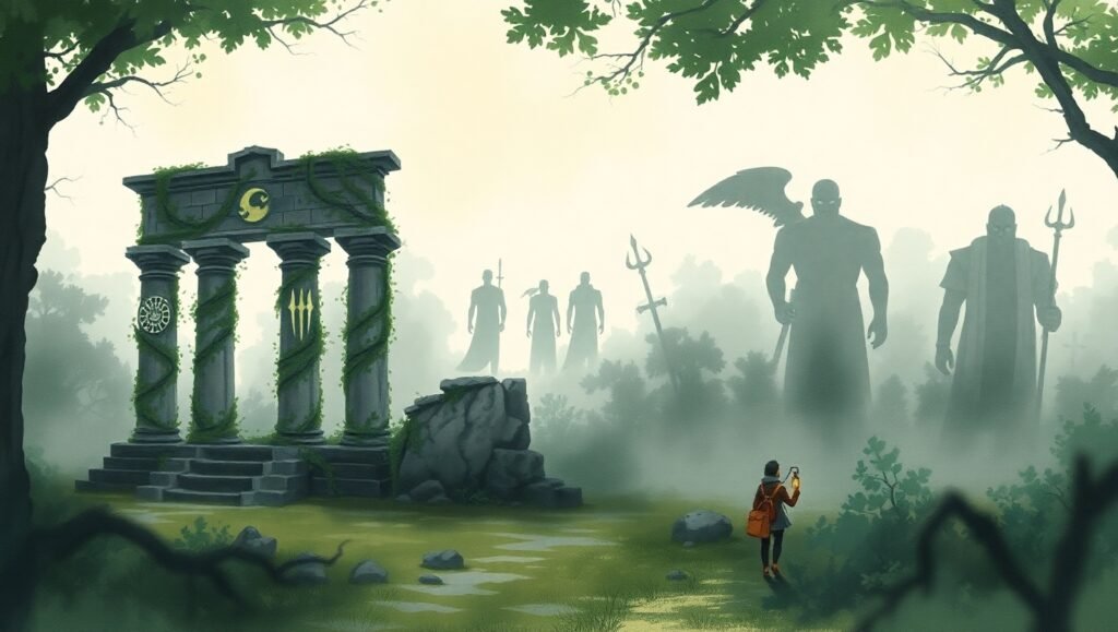 ancient gods never left, real ancient deities, gods among us, hidden mythology, divine beings today, modern encounters with gods