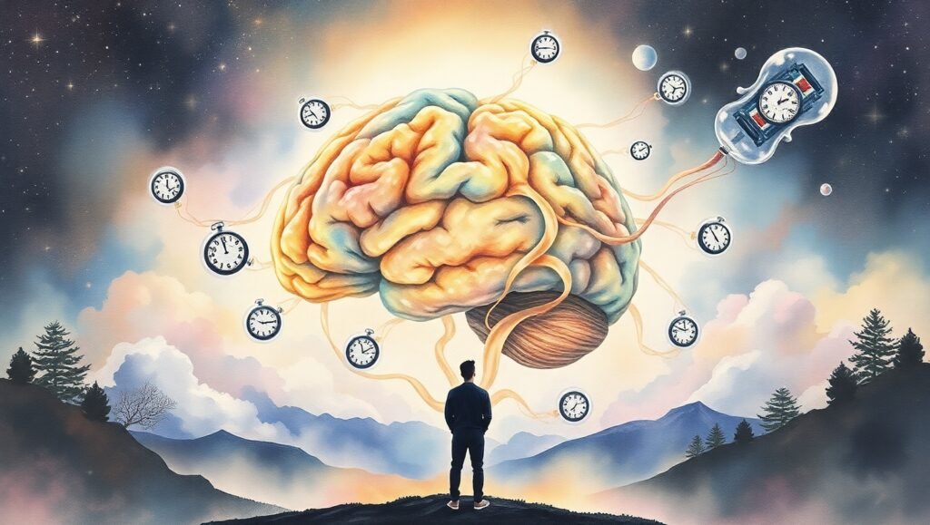 how the brain perceives time