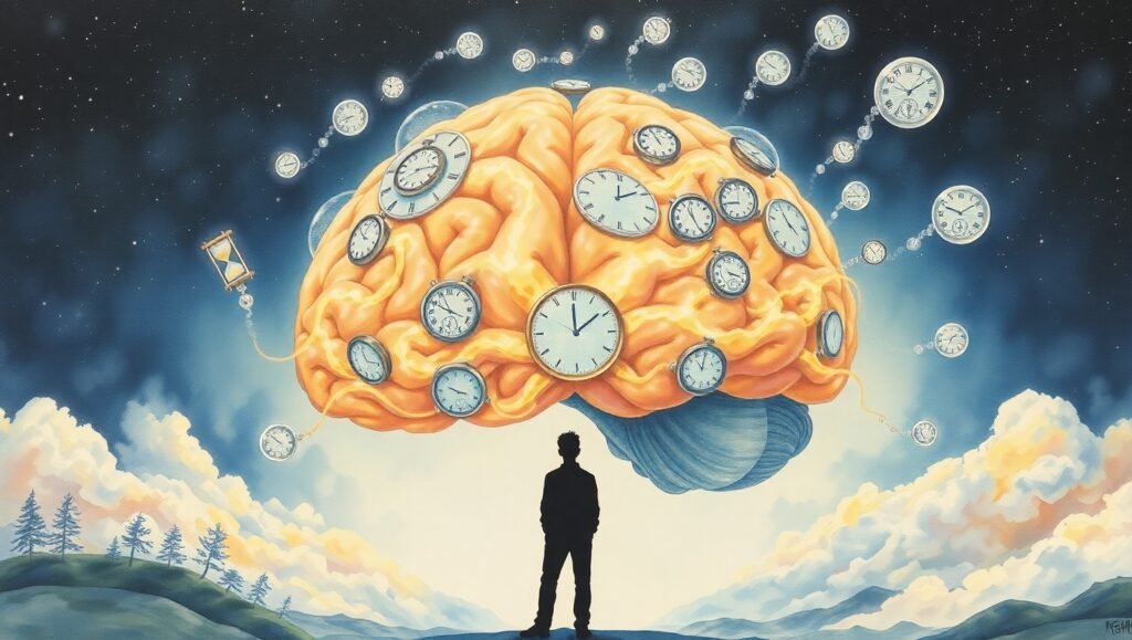 how the brain perceives time