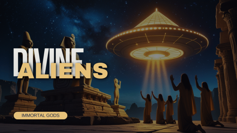 gods as aliens, ancient alien theory, extraterrestrial gods, alien influence in mythology, were gods aliens, ancient astronauts, What If Gods Were Powerful Alien Beings?