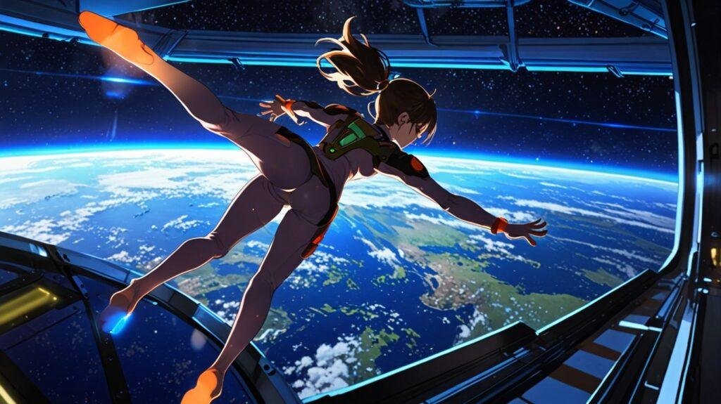 What if Humans Adapt to Live in Space?