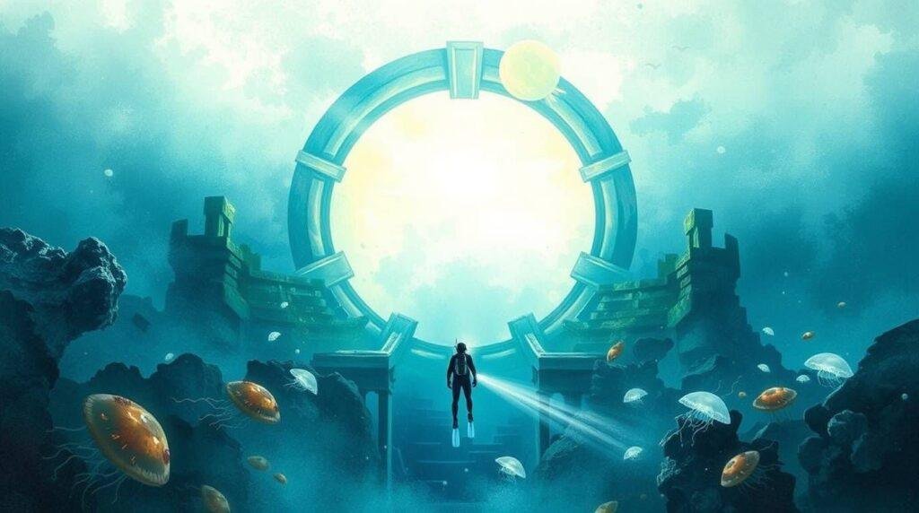 What if oceans hide portals to other worlds?