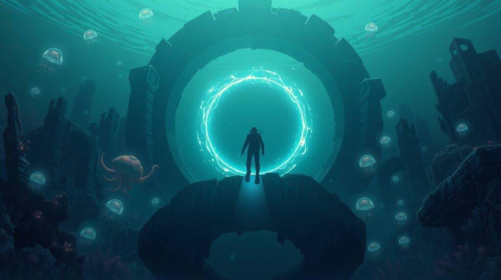 What if oceans hide portals to other worlds?