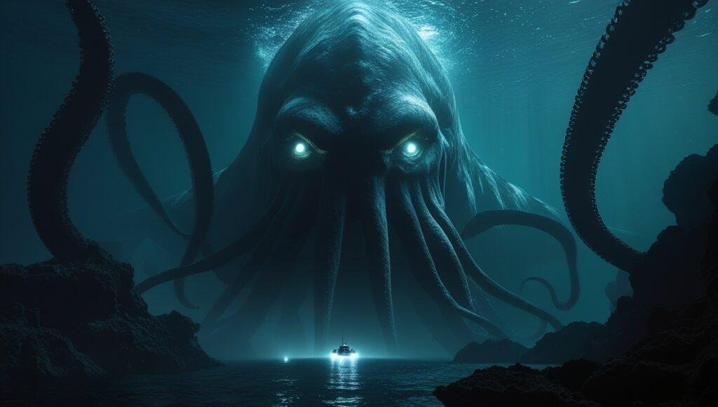 What if the Mariana Trench hides a giant being?