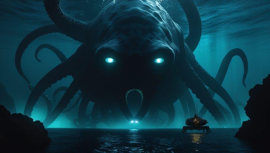 What if the Mariana Trench hides a giant being?