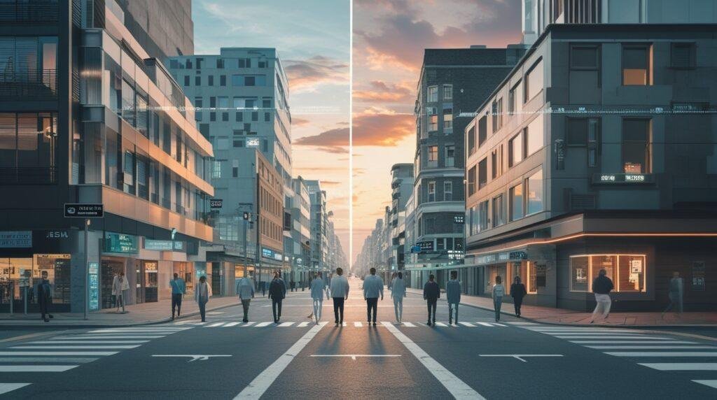 What if multiple realities overlap daily?