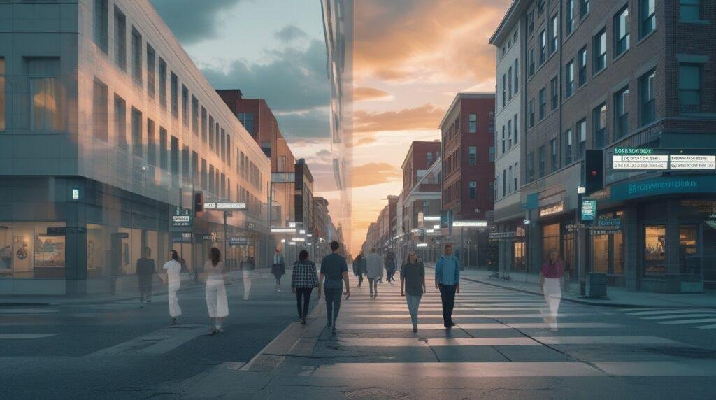 What if multiple realities overlap daily?