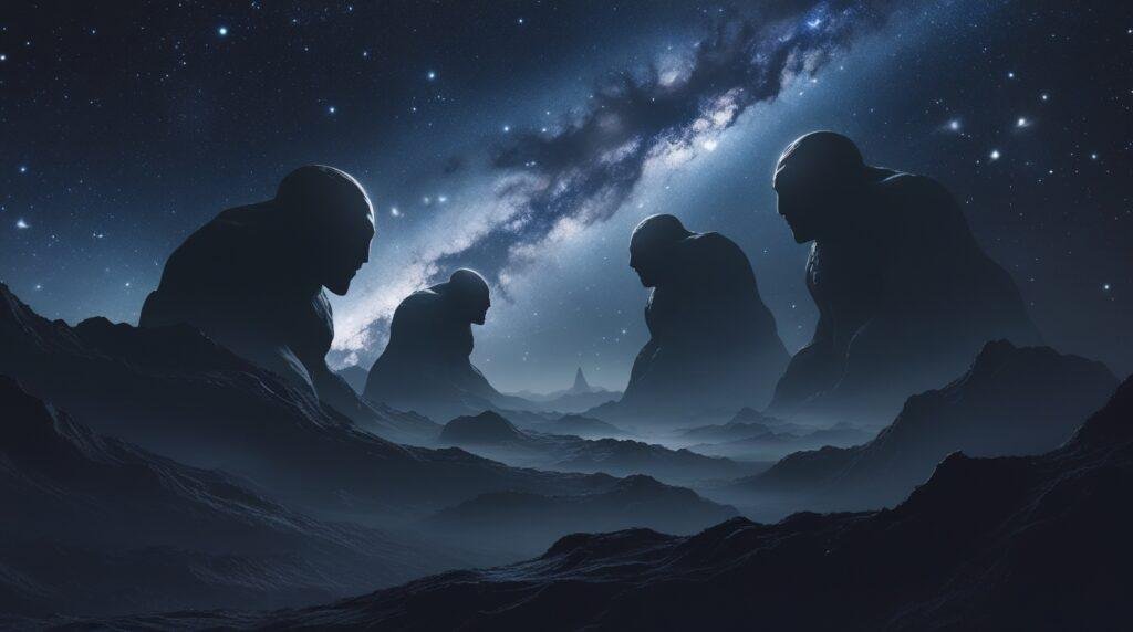 What if darkness hides ancient cosmic beings?