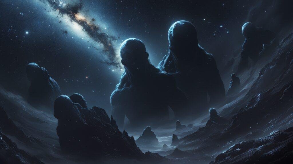 What if darkness hides ancient cosmic beings?