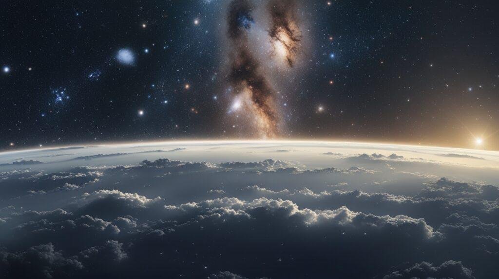 What if the universe has a dark boundary?