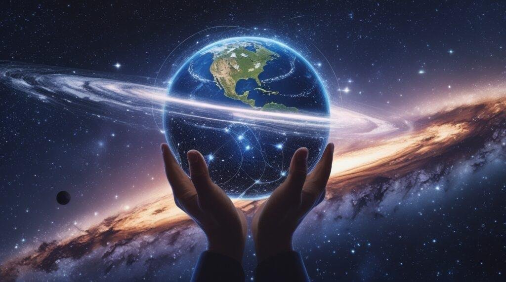 What if unseen forces control cosmic darkness?